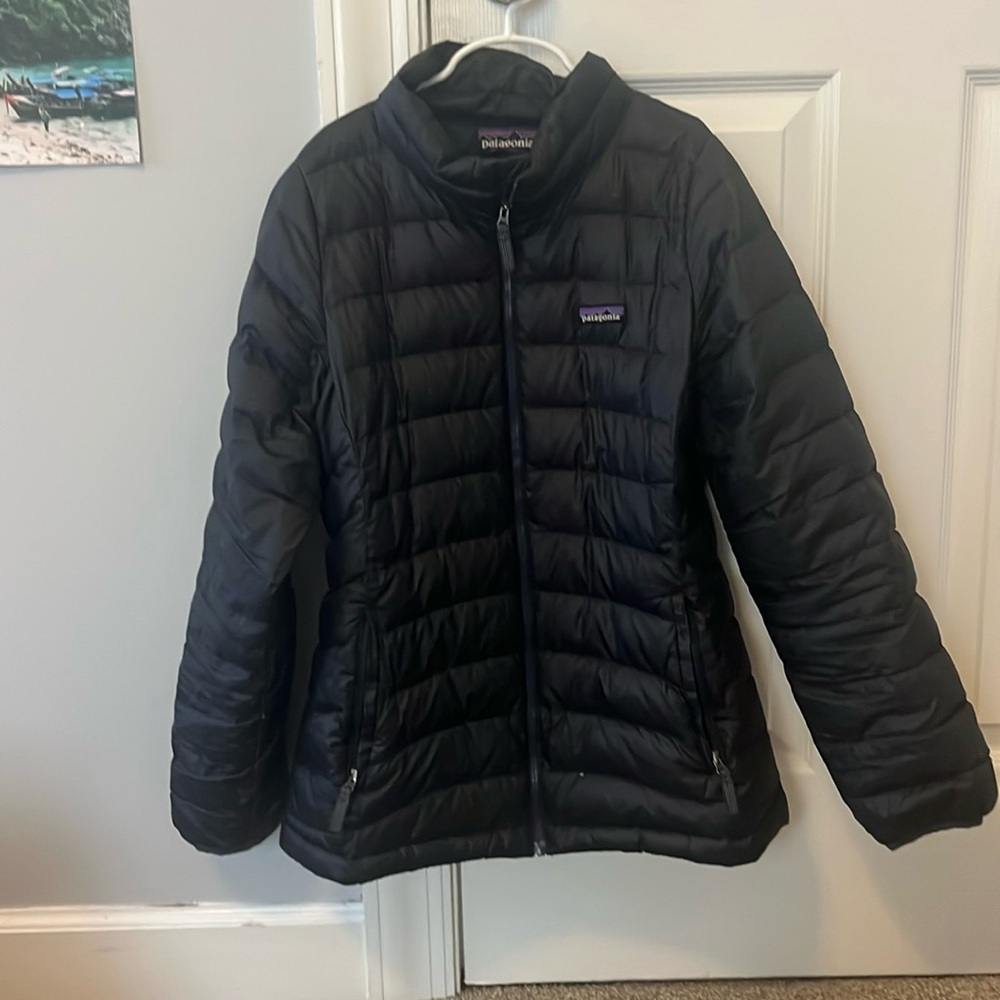 Navy Patagonia Coat Size XL